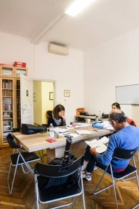 ALCE instalations, Italien école dans Bologne, Italie 4